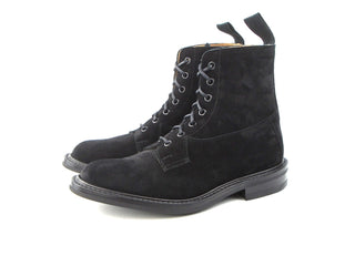 Burford Derby Super Boots -Black Suede