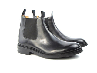 Stephen Low Chelsea Boot - Black Box Calf