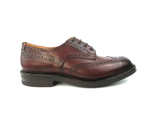 Bourton Country Shoe - Burgundy Burnished