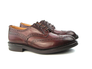 Bourton Country Shoe - Burgundy Burnished