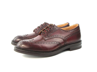 Bourton Country Shoe - Burgundy Burnished