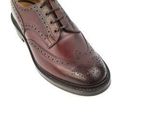 Bourton Country Shoe - Burgundy Burnished