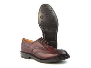 Bourton Country Shoe - Burgundy Burnished