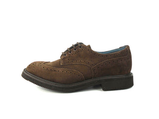 Bourton Country Brogue Shoe - Cafe Repello Suede