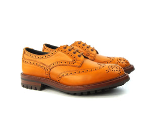 Bourton Country Brogue Shoe - Acorn Olivvia Classic Calf