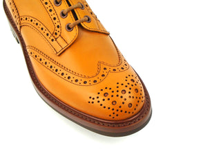Bourton Country Brogue Shoe - Acorn Olivvia Classic Calf