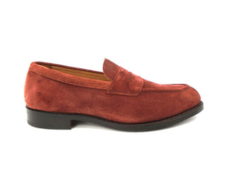 Havard Step-in Loafer - Cherry Suede
