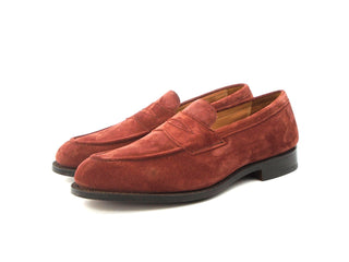 Havard Step-in Loafer - Cherry Suede