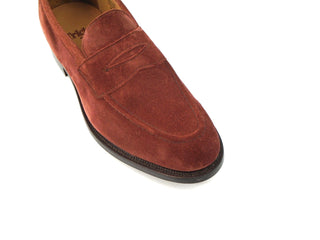 Havard Step-in Loafer - Cherry Suede