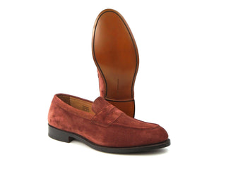 Havard Step-in Loafer - Cherry Suede