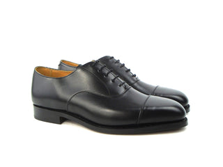 Regent Toe Cap Oxford - Black Box