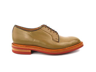 Robert Derby Shoe - Khaki Pepperpot