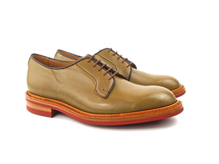 Robert Derby Shoe - Khaki Pepperpot
