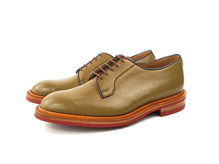 Robert Derby Shoe - Khaki Pepperpot