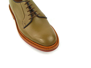 Robert Derby Shoe - Khaki Pepperpot