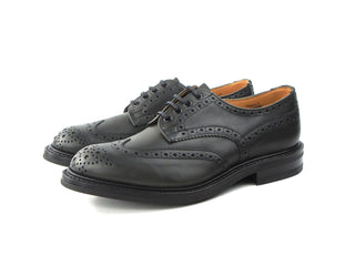 Bourton Country Shoe - Anthracite Olivvia Waxy