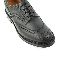 Bourton Country Shoe - Anthracite Olivvia Waxy