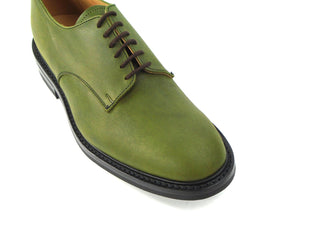 Dundee Plain Derby Shoe - Green FG