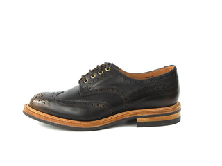 Bourton Country Shoe - Dafar Dark Brown Burnished
