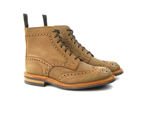 Stow Country Boot  - Taupe Shrunken Grain