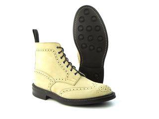 Stow Country Boot  - Oatmeal Suede