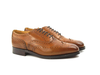 Piccadilly Brogue Oxford City Shoe - Beechnut