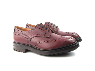 Bourton Country Shoe - Burgundy MC