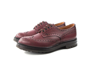 Bourton Country Shoe - Burgundy MC