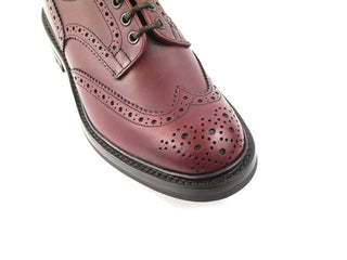 Bourton Country Shoe - Burgundy MC