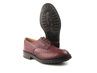 Bourton Country Shoe - Burgundy MC