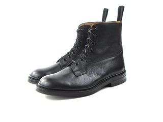 Burford Country Boot - Black Olivvia Scotch Grain