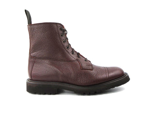 Grassmere Country Boot - Burgundy Olivvia Shrunken Grain