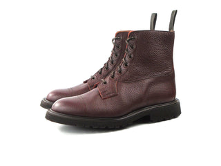 Grassmere Country Boot - Burgundy Olivvia Shrunken Grain