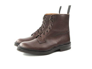 Burford Country Boot - Dark Brown Olivvia Scotch Grain