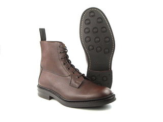 Burford Country Boot - Dark Brown Olivvia Scotch Grain