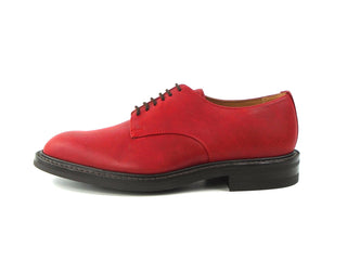 Dundee Plain Derby Shoe - Pittards Red Triton