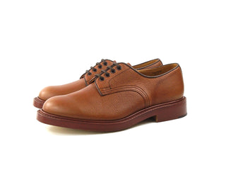 Daniel Derby Tramping Shoe - Tan Scotch Grain