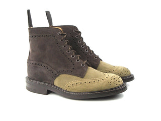 Stow Country Boot  - Brown Multi Tone
