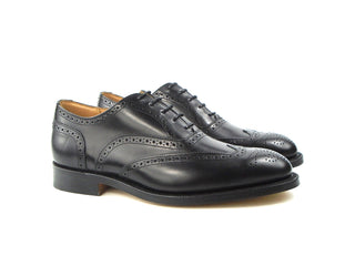 8352 Full Brogues  - Black Calf