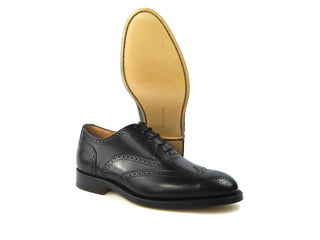 8352 Full Brogues  - Black Calf