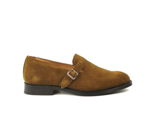 Niles Buckle Loafer - Snuff Repello Suede