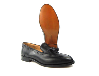 Chelsea Tassel Loafers - Black Box Calf