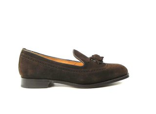 Leydon Tassel Loafer - Chocolate Repello Suede