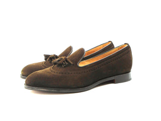 Leydon Tassel Loafer - Chocolate Repello Suede