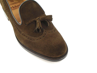 Leydon Tassel Loafer - Chocolate Repello Suede
