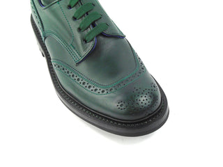Derby Brogue Shoes - Vine(Green) Calf