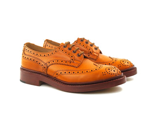 Bourton Country Brogue Shoe - Acorn Antique