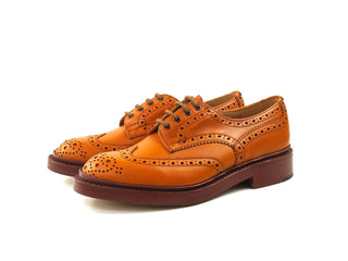 Bourton Country Brogue Shoe - Acorn Antique