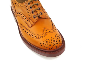 Bourton Country Brogue Shoe - Acorn Antique