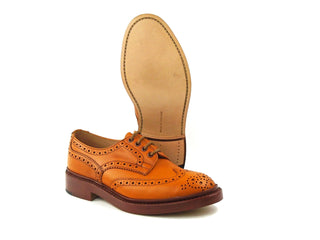 Bourton Country Brogue Shoe - Acorn Antique